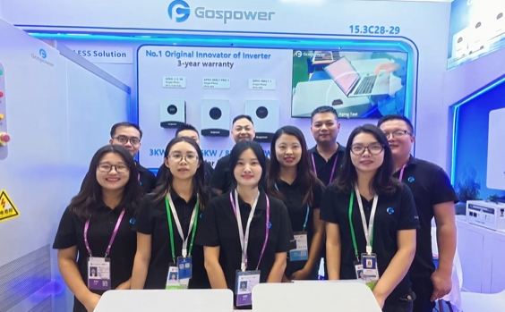 Gospower Showcases New IP65 Off-Grid Inverter at the 138th Canton Fair!